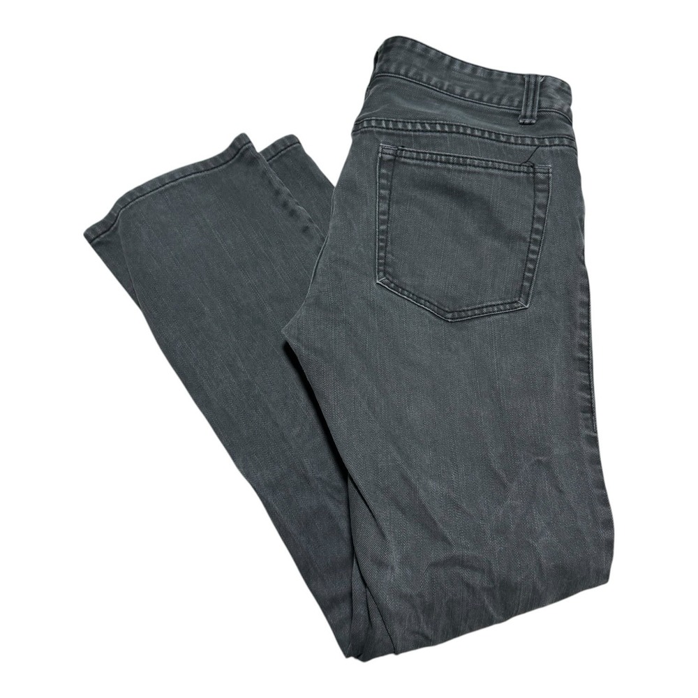 Y2K Lip Service Gray Low Rise Cotton Blend Button Fly Jeans Men's 31x31